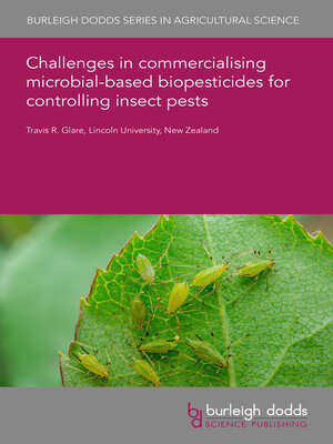 cover image of Challenges in commercialising microbial-based biopesticides for controlling insect pests